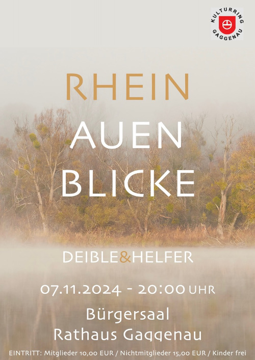 Arno Helfer und Rainer Deible: "Naturerlebnis Rheinauen"